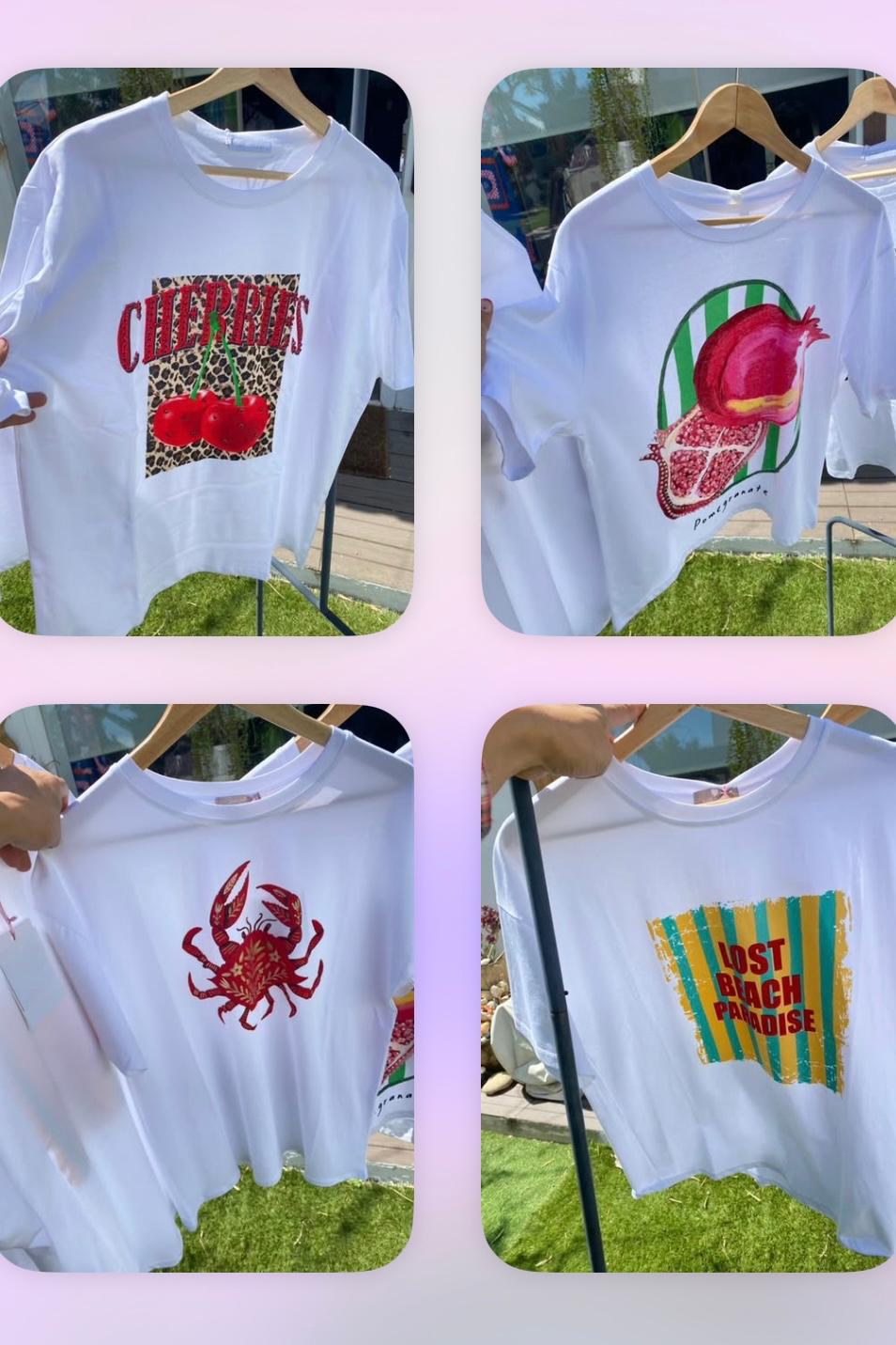 T-shirts Estampadas