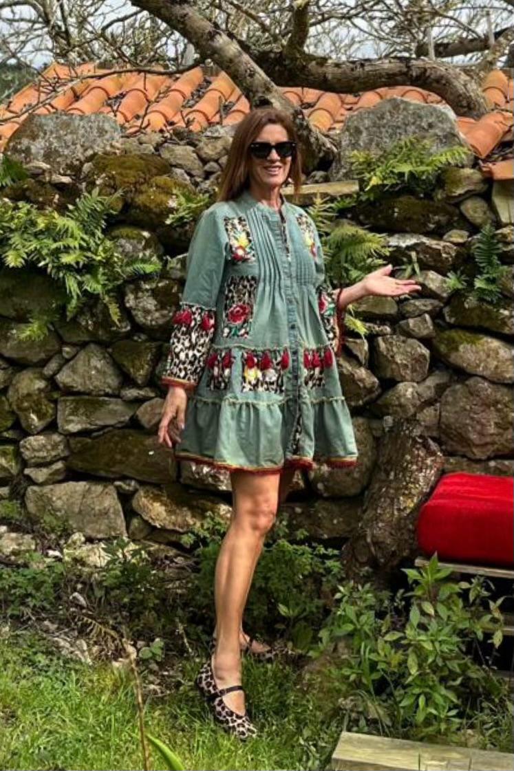 Vestido Lu Bordado