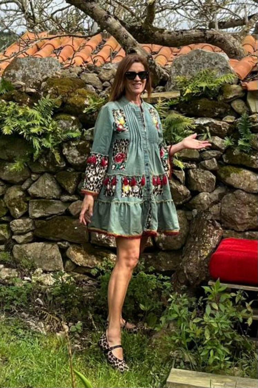 Vestido Lu Bordado