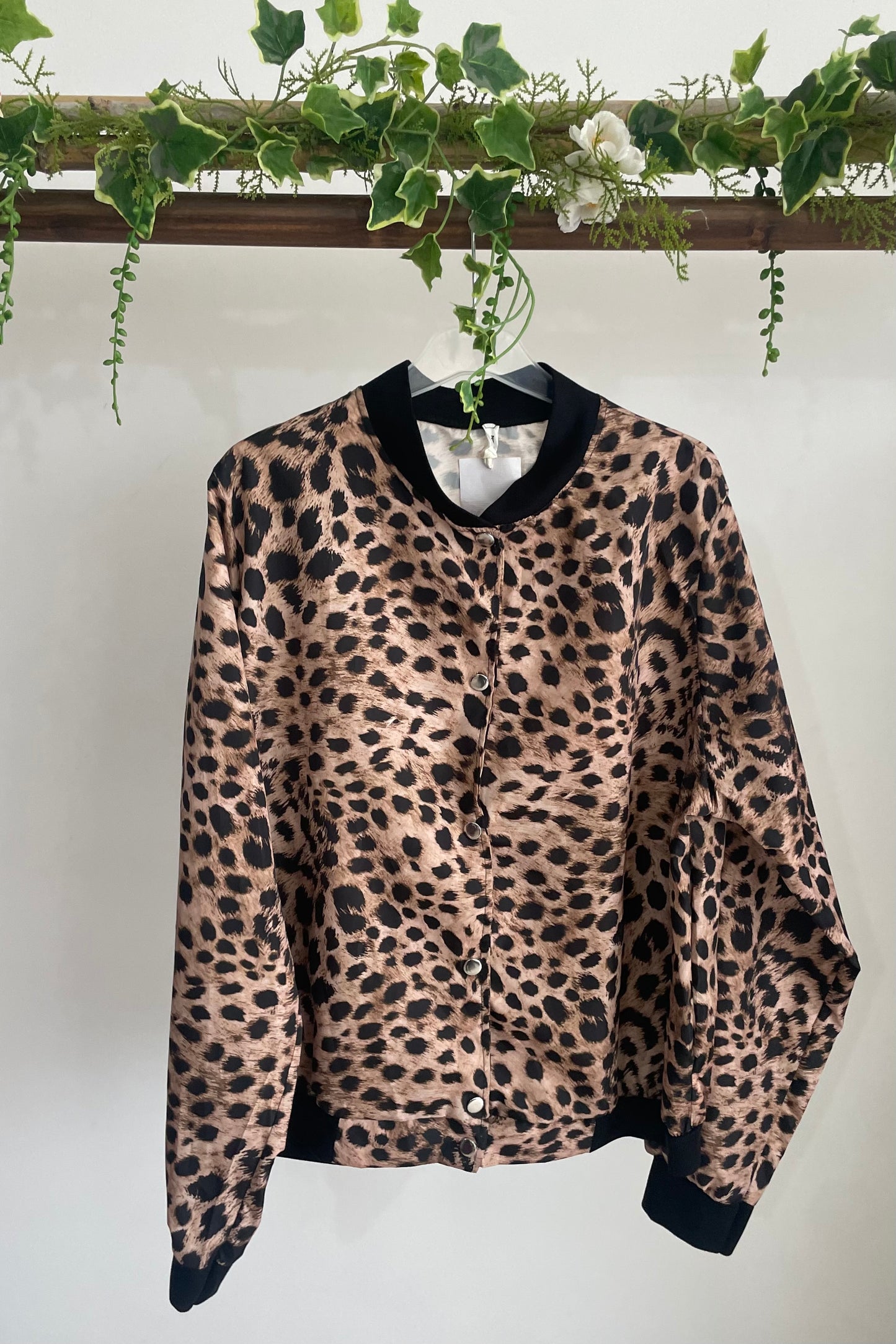 Bomber Animal Print