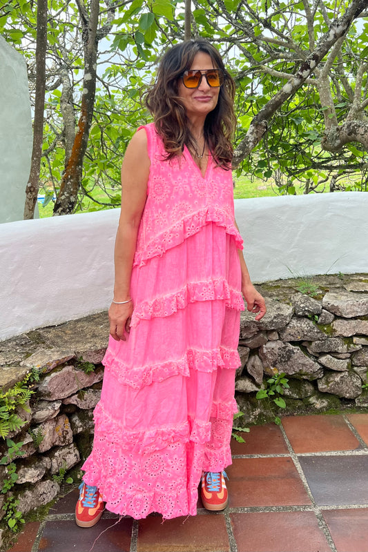 Vestido Chiclete